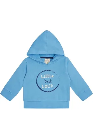 loud + proud Hoodie mit Druckmotiv, aus Bio Baumwolle, GOTS Zertifiziert