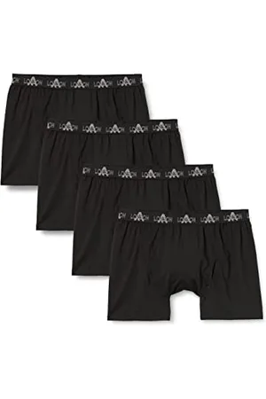 FM London (4er-Pack) Sport Boxershorts Herren | Mesh-Baumwolle Herrenunterwäsche für Leistung | Sport Herren Boxershorts Multipack | Herren Sportunterwäsche |