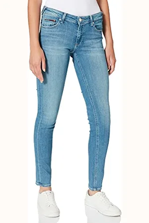 Tommy Hilfiger Damen Jeans Sophie Skinny Skinny Fit, Blau (Denim Light), 27W / 28L