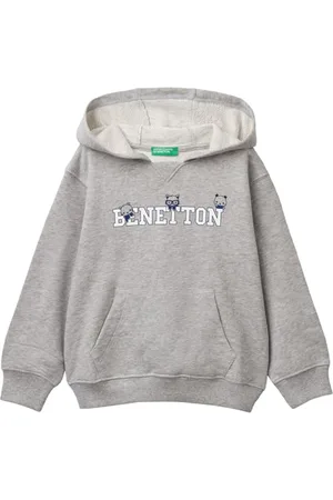 Benetton Maglia C/CAPP. M/L 3J68G200Q Hooded Sweatshirt