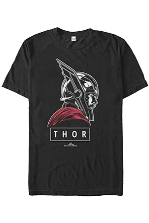 Marvel Unisex Thor Ragnarok Thor Of Asgard Organic Short Sleeve T-shirt, , XXL