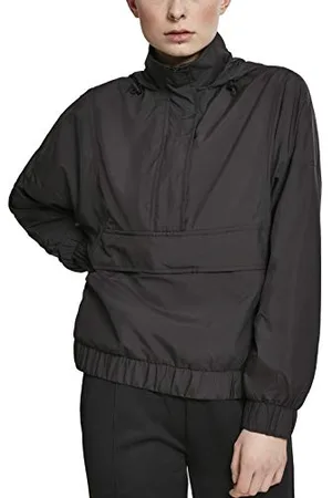 Urban classics Damen Jacke Ladies Panel Pull Over Jacket Large (Herstellergröße: L)