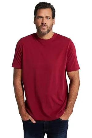 JP 1880 Herren große Größen Übergrößen Menswear L-8XL T-Shirt, Basic, Rundhals, gekämmte Baumwolle, bis 8XL XL 702558540-XL