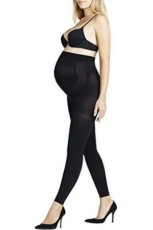 Falke Damen Leggings 9 Months 80 DEN W Le blickdicht Schwangerschaft 1 Stück, , S