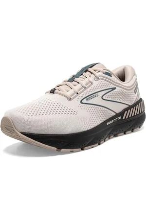 Brooks Beast GTS 23 Stützender Laufschuh für Herren, Chateau Grey/White Sand/Blue, 43 EU