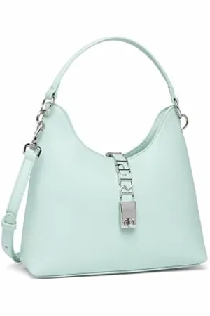 Replay Damen Schultertasche aus Kunstleder, Türkis (Pastel Cobalt Blue 449), Onesize