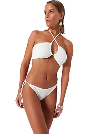 Trendyol Damen Bikinihose mit Niedriger Taille Bademode, , 40