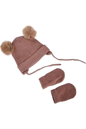NAME IT Unisex NBNMARA Knit SET2 Handschuh-Set, , 40/44