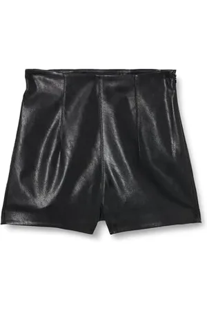 Pinko Damen Bel Air Kunstleder Shorts, , 36