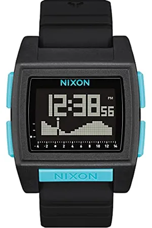 Nixon Herren Digital Quarz Uhr mit Silikon Armband A1307-602-00