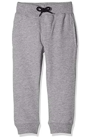 NAME IT Jungen NKMSWEAT Pant BRU NOOS 13153665, Grey Melange, 134