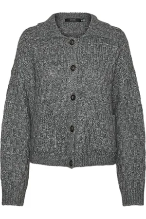 VERO MODA VMCARLIE LS Polo Neck Cardigan GA