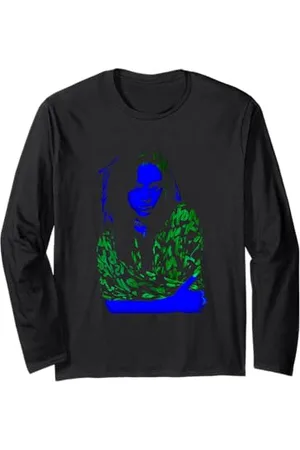Billie Eilish Music Neon Backlit by Rock Off Langarmshirt