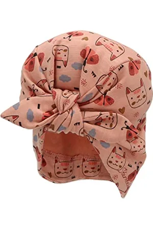 Sterntaler Mädchen Knotenmütze Cat Beanie-Mütze, , 43