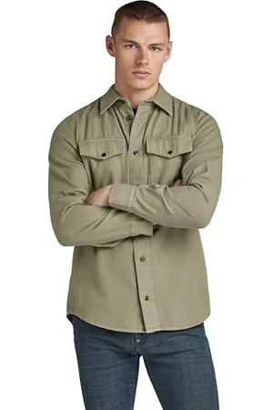 G-Star RAW Herren Marine Slim Hemd, , XS
