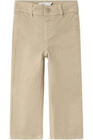 NAME IT Nmfpolly Wide Twill Pants 4212-Mf Tb