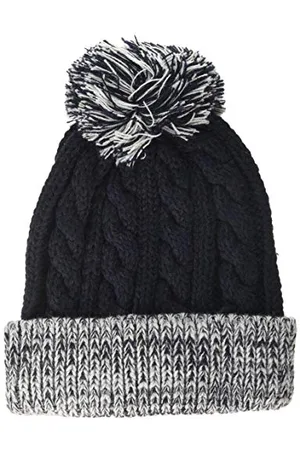 maximo Jungen mit Umschlag und Pompon Mütze, , (Herstellergröße: 53/55)