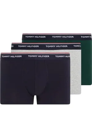 Tommy Hilfiger Herren 3er Pack Boxershorts Trunks Unterwäsche, , S