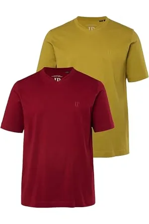 JP 1880 Herren V 2er-Pack T-Shirts, , 4XL