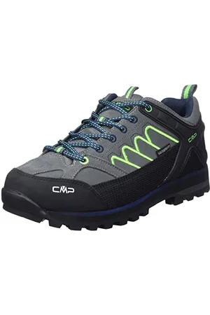CMP Herren Mintaka Wp Shoes Trekking-Schuhe, Grey-Verde Fluo, 46 EU