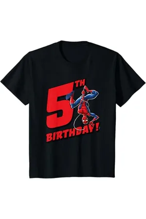 Marvel Kinder Spider-Man 5th Birthday T-Shirt