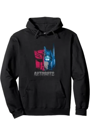 TRANSFORMERS Optimus Prime Half Autobots Pullover Hoodie