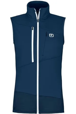 ORTOVOX Unisex Fleece Grid Vest W Mantel, , M