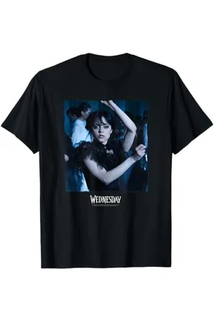 Wednesday Dark Dancing Queen Photoreal & Logo T-Shirt