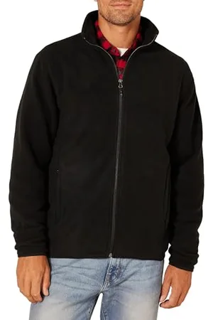 Amazon Herren Fleecejacke mit Langem Reißverschluss - Auslauffarben, , XL