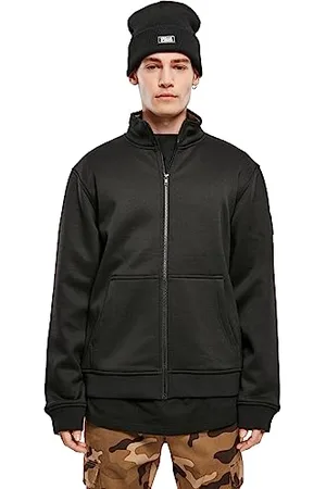 Urban classics Herren TB3823-Teddy Bonded Zip Jacket Jacken, , M