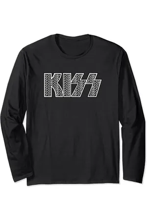 Kiss Statisches Logo Langarmshirt