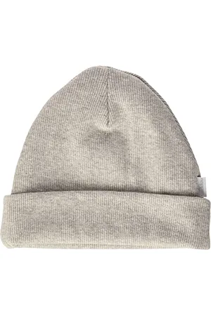 Noppies Unisex Baby U Hat Rib Nevel Verschluss, Taupe Melange-P757, PREM