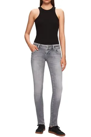 LTB Damen Molly 200 - Slim Low Rise Basic-5-Pocket Light Wash aus Baumwollgemisch - Größe W26L30