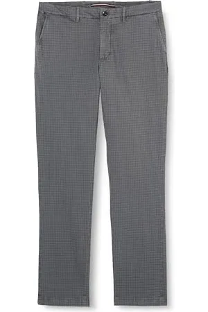 Tommy Hilfiger Herren Chino Denton Pow Check Stretch, , 32W / 34L