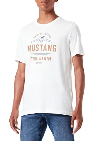 Mustang Herren Aaron C Print T-Shirt, , XXL
