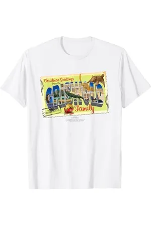 Warner Bros. Christmas Vacation Griswold Family Postcard Weihnachten T-Shirt