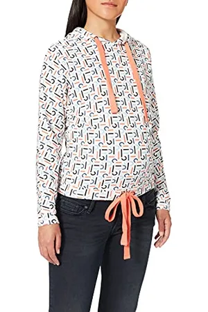 ESPRIT Damen Sweatshirt ls AOP Umstandssweatshirt, , 34 (Herstellergröße: XS)