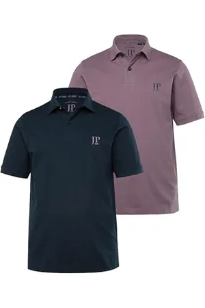 JP 1880 Herren große Größen Übergrößen Menswear L-8XL Poloshirts, Basic, 2er-Pack, Piqué, gekämmte Baumwolle XXL 704317829-XXL
