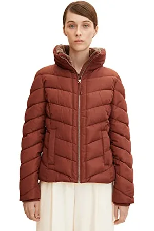 TOM TAILOR Damen Steppjacke mit Stehkragen 1032477, , S
