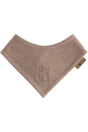 Sterntaler Halstuch Igel Unisex - wärmendes Dreieckstuch Baby aus Strickware für Jungen und Mädchen, mit Klettverschluss, doppellagig - , 1