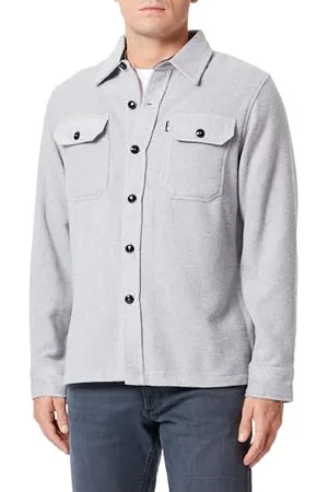 Schott NYC Herren Shcarl3 Klassisches Hemd, , M