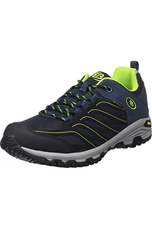 BRUTTING Unisex Mount Hayes Low Traillaufschuhe, Marine/Lemon, 44 EU