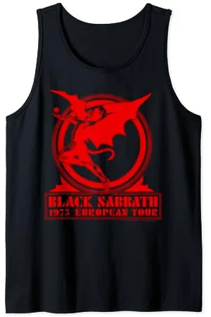 Black Sabbath Offizielle 1975 Europatour Tank Top