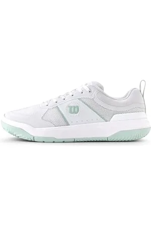Wilson Damen Pickle PRO W Pickleball-Schuh, White/White/Surf Spray, 40 2/3 EU