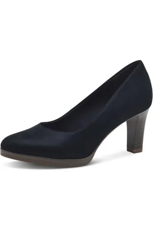 Tamaris Pumps Damen Blockabsatz blau,EU 38