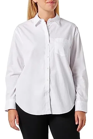 GANT Damen Rel Poplin Shirt Klassisches Hemd, , 32 EU