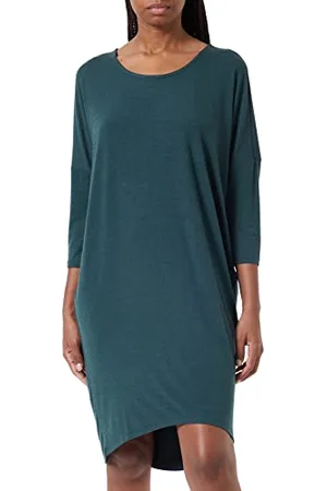 Noppies Maternity Damen Dress Olivet 3/4 Sleeve Kleid, Green gables-P982, L