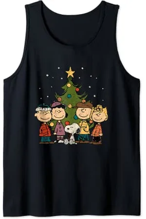 Peanuts Christmas Group Tank Top
