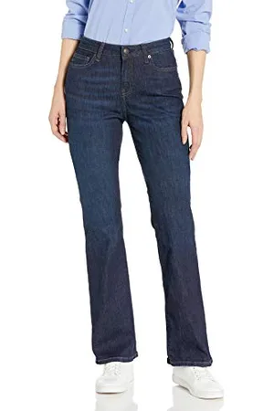 Amazon Damen Schmale mittelhohe Bootcut-Jeans, , 36