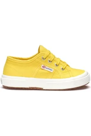 Superga 2750 JCOT Classic, Unisex-Kinder Sneaker,Gelb (176 Sunflower), 33 EU
